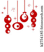 Retro Christmas Ornaments Retro Christmas Ornaments