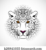 vektor, leopard vektor, leopard