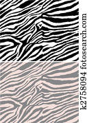 חזור על, seamless, zebra, תבנית