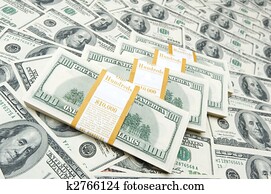 Background with many american hundred dollar bills Background with many american hundred dollar bills