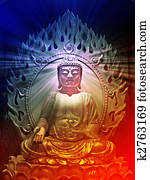 Buddha illustration Buddha illustration