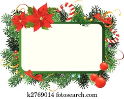 Christmas frame Christmas frame