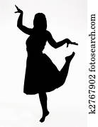 woman silhouette woman silhouette