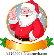 חג המולד, סנטה