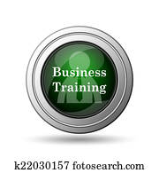 Business training icon Business training icon