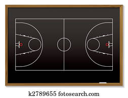 basketball blackboard basketball blackboard