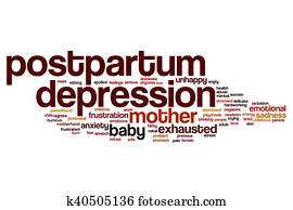 Postpartum depression word cloud Postpartum depression word cloud