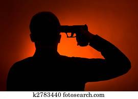 pronto, para, cometer, suicídio, homem