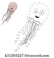 קשר את הנקודות, לצייר, בעל חיים, חינוכי, משחק