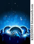 Music Party Background Music Party Background