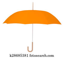 Orange Umbrella Illustrations and Stock Art. 782 orange umbrella ...