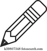 Pencil vector Pencil vector