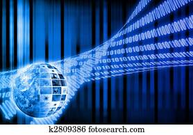 Business System Abstract Background Business System Abstract Background