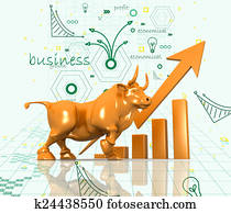 Economical Stock market graph Economical Stock market graph