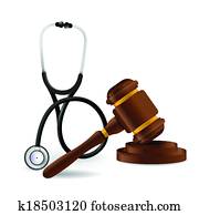 medical law concept illustration design medical law concept illustration design