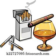 alcohol and cigarettes alcohol and cigarettes
