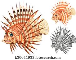 Zebrafish Clipart | u14442081 | Fotosearch