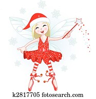 Little Christmas fairy Little Christmas fairy