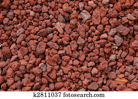 Red Volcanic Rock Texture