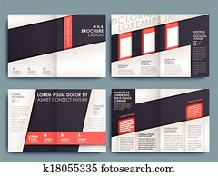 vector brochure layout design template vector brochure layout design template