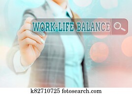 Writing note showing Work life Balance. Business photo showcasing prioritization between an individualal and professional activity Web search digital information futuristic technology network connection.