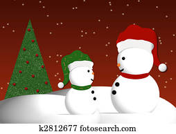 איש שלג, משפחה