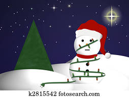 איש שלג, סבך