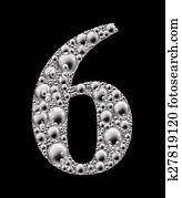 数字 6 イラスト K Fotosearch