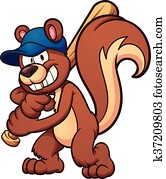 Baseball squirrel Baseball squirrel