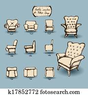 doodle Tag Label set doodle Tag Label set