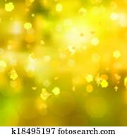Glittery yellow Christmas background. EPS 10