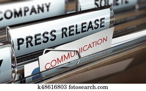 imprensa, liberação, companhia, comunicação, com, medias