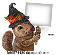 הלוווין, סנאי, חתום