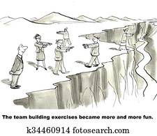 התחבר תרגיל של בנין