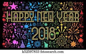 高兴的新年, 2018