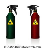 Gender Fight Male Female Spray