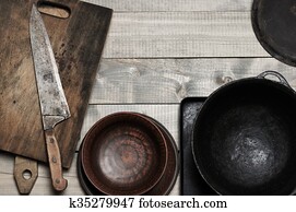 Vintage kitchen utensils