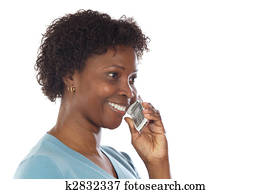 woman talking on the telephone