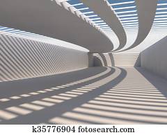 empty light big hall 3D rendering empty light big hall 3D rendering