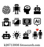 חכמה מלאכותית, (ai),, רובוט