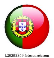 bandeira portugal, botão bandeira portugal, botão