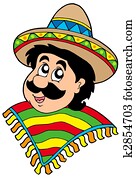 Portrait of Mexican man