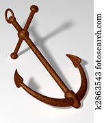 Old anchor Old anchor