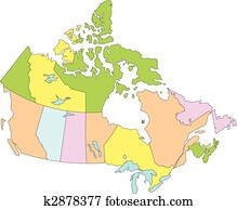 Canada with Provinces Canada with Provinces