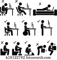 Good and Bad Human Body Posture Good and Bad Human Body Posture