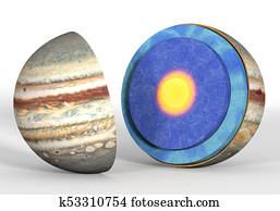 Jupiter structure
