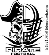 pirate football pirate football