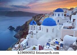Santorini.