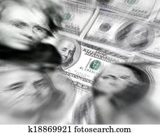 Stock Market Graphs and Money