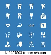 של השיניים, דירה, איקונים